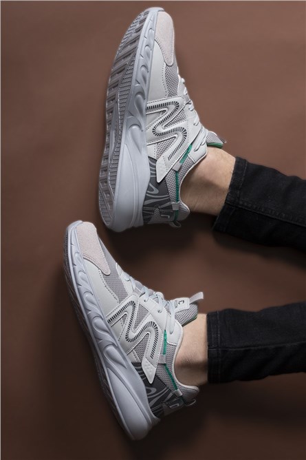 Мъжки спортни обувки 0012128z - Сиви #329068 