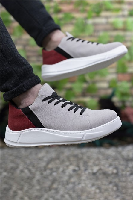  Pánská sportovní obuv 0012M013 - Šedá # 325601