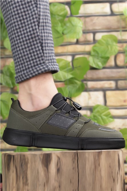 Мъжки спортни обувки 00122023 - Каки #325167