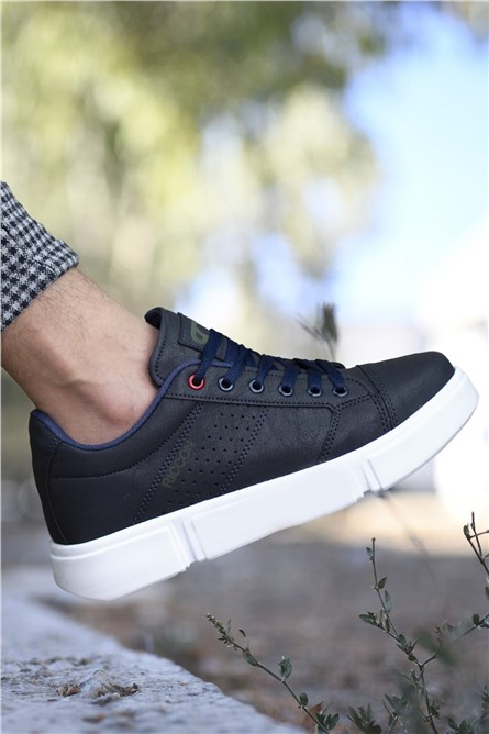 Мъжки спортни обувки 0012Y10 - Тъмносини #325284