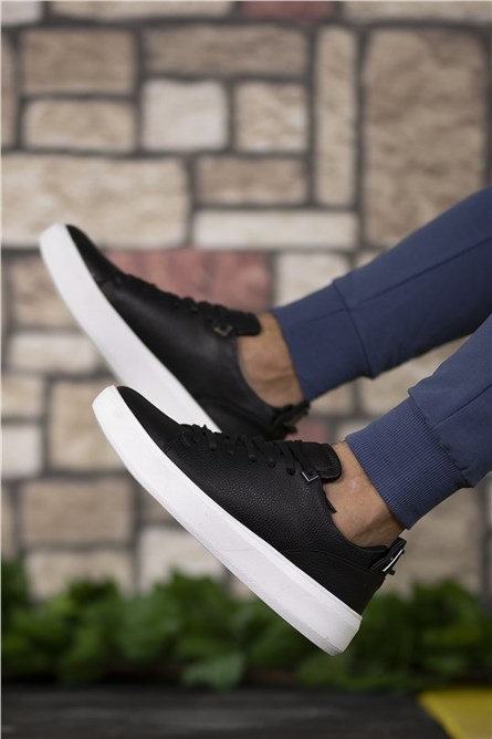 Мъжки спортни обувки - Черни #325018