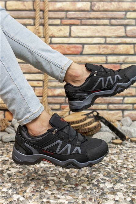Muške planinarske cipele 0012T4000 - crne #325494