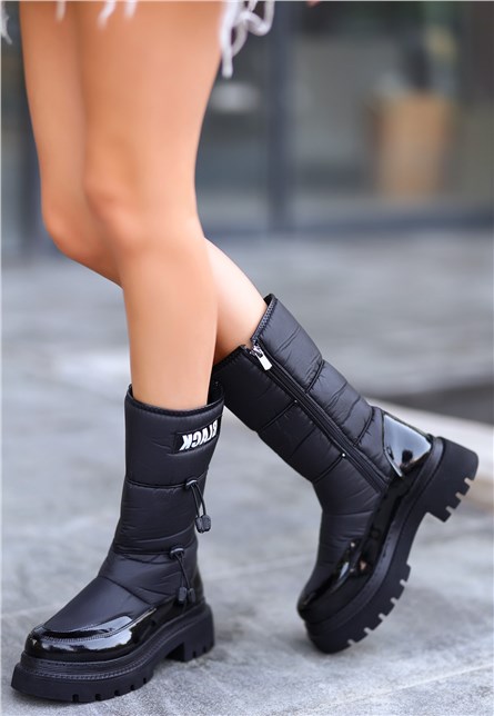 Women's Snow Boots - Black #407205