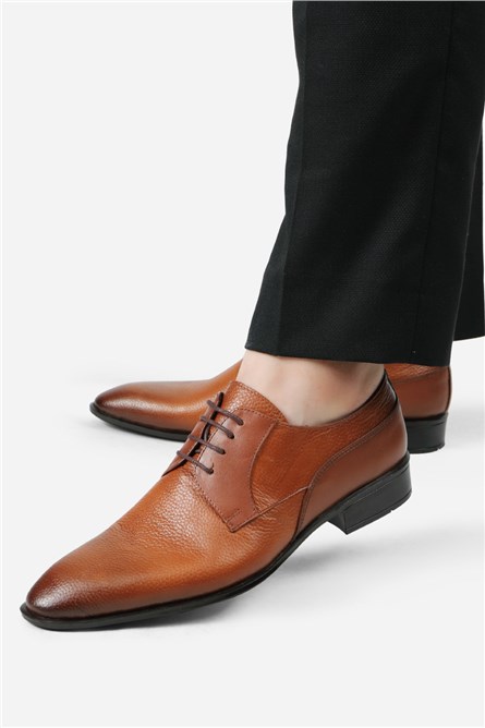 Ducavelli Elite Men's Leather Shoes Brown 679