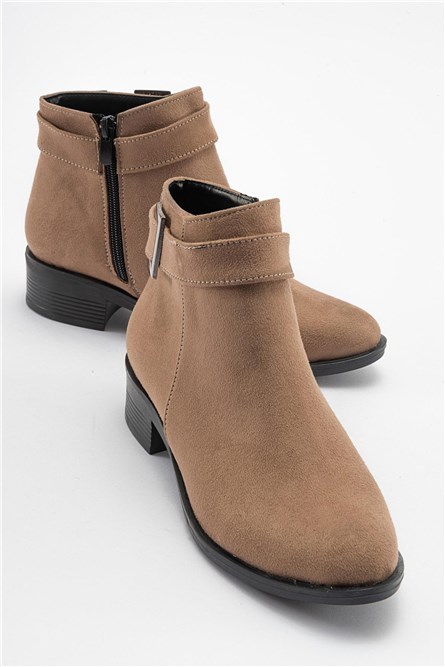 Women's Suede Boots - Color Mink #411014
