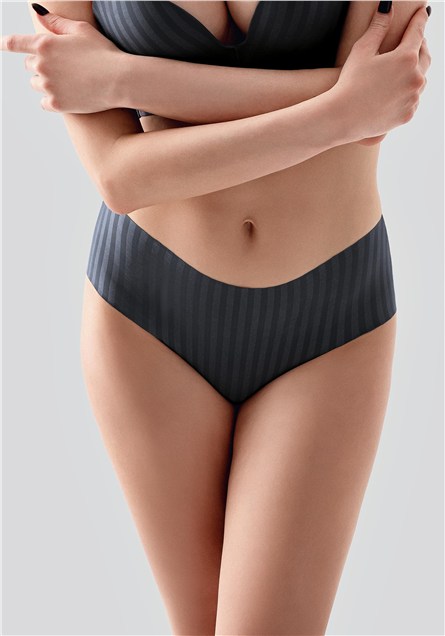 Laser Cut Seamless Hipster Panties C19212  #452197