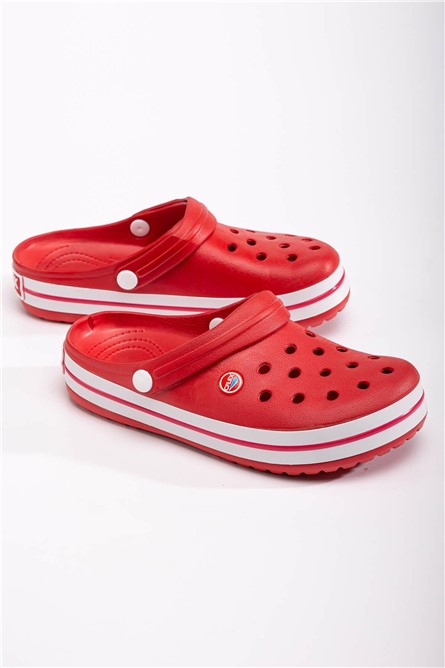 Women's Clog Slippers - Red #370694