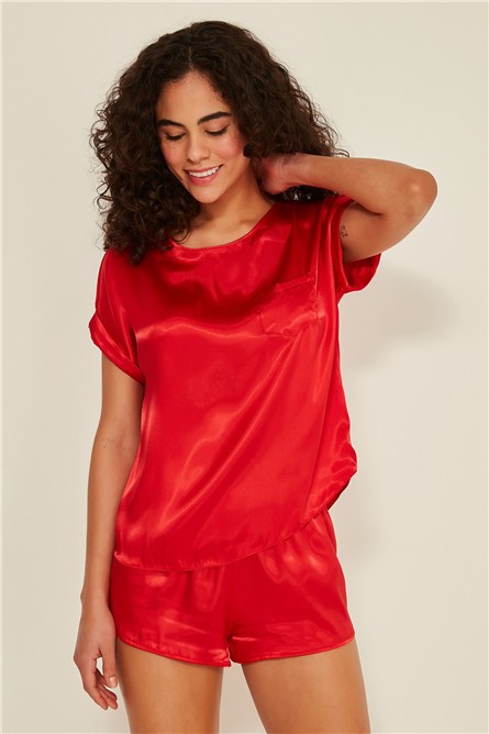 C&City 080 Women Satin Pyjama Set  #450198