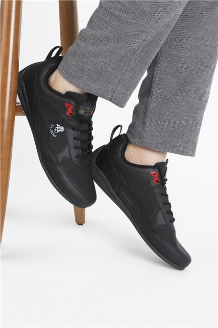 S.A UPOLO Men's Casual Shoes Black 1510