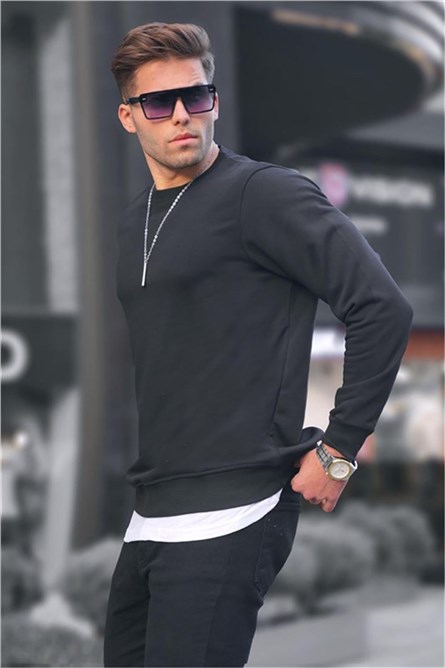 Men's Sweatshirt 6047 - Black #362843