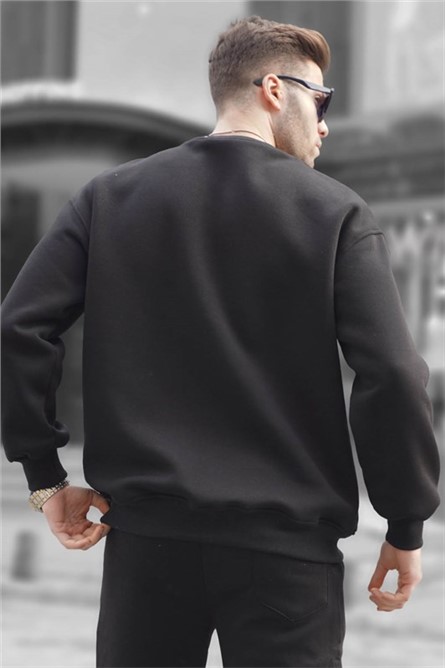 Men's Oversize Sweatshirt 6048 - Black #364565