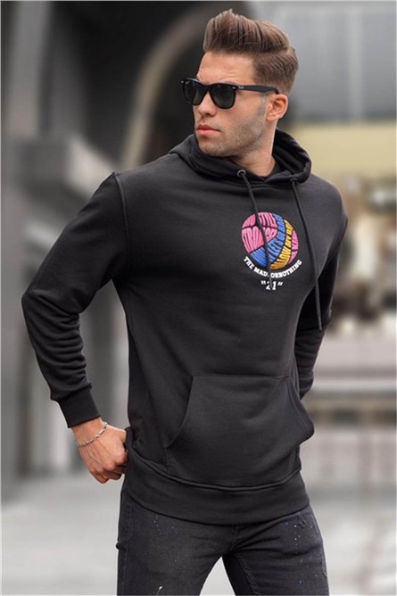 Men's Hoodie 6042 - Black #361956