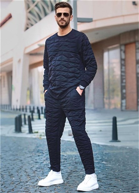 Men's Sport Set 5907 - Black #358721