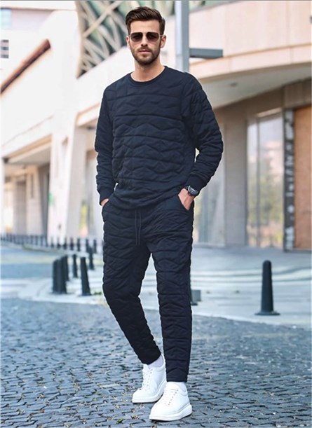 Men's Sport Set 5907 - Black #358721