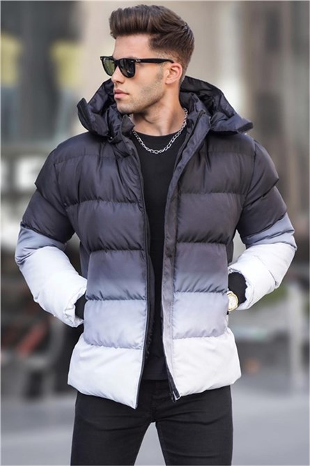 Men's Hooded Jacket 5703 - Black #334276