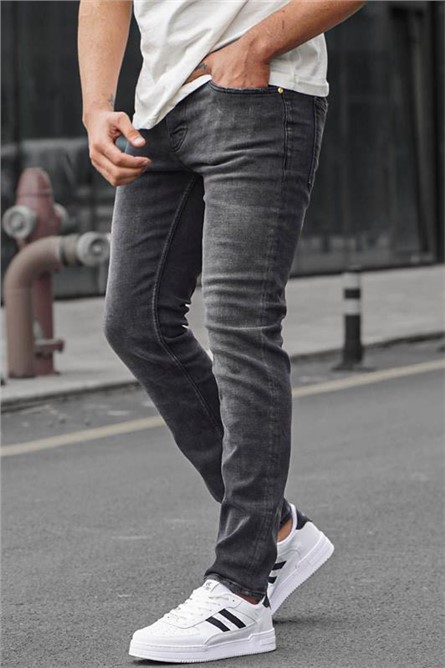 Men's Slim Fit Pants 6391 - Black #371191