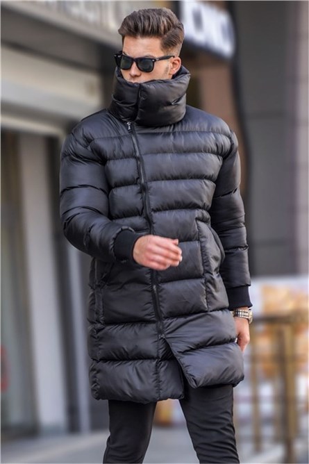 Мъжко дълго яке 5777 - Черна #357917 Мъжко дълго яке 5777 - Черна #357917