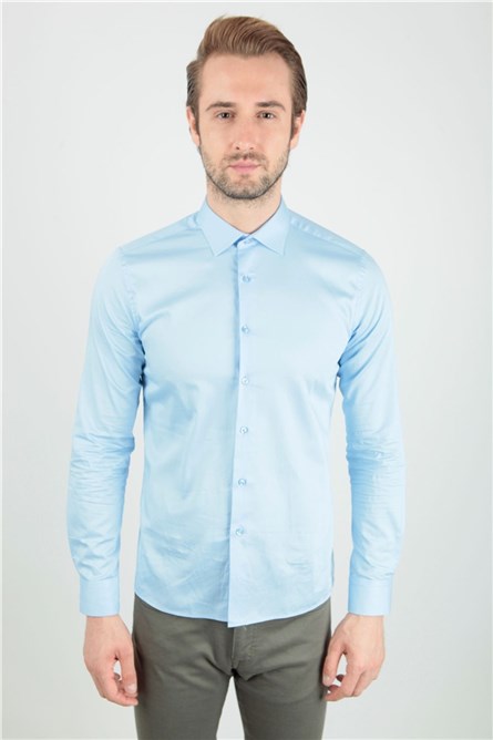 Centone Men's Shirt - Blue #268640