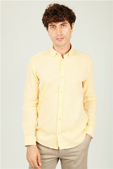 Centone Men's Shirt - Yellow #307364