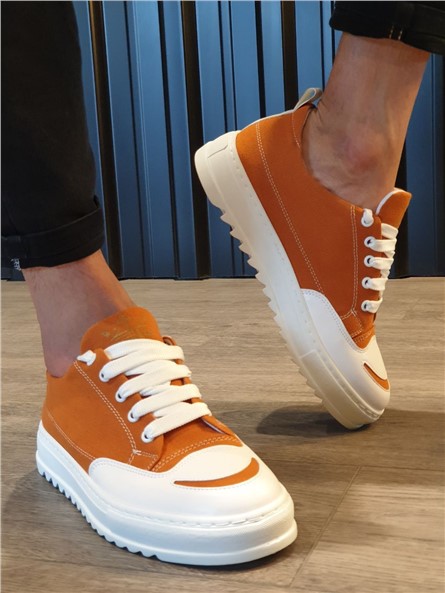 Men's Lace Up Shoes SLW-021- Color Taba #371350