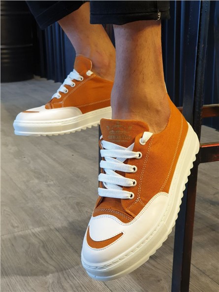 Men's Lace Up Shoes SLW-021- Color Taba #371350