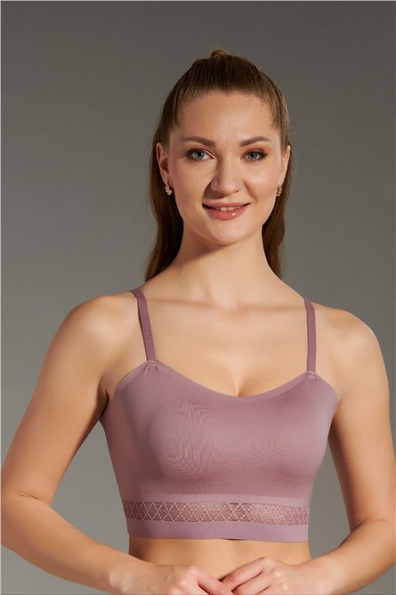 C&City Non-Wireless Seamless Laser Bra with Removable Pads C26135  #451072
