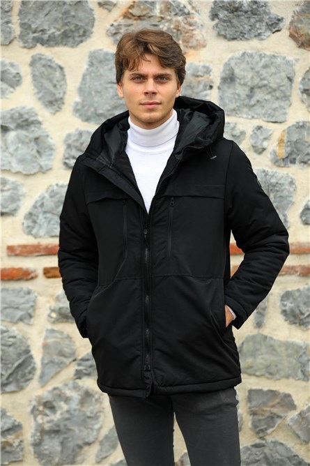 Men's GPA-200 Waterproof and Windproof Jacket - Black #409099