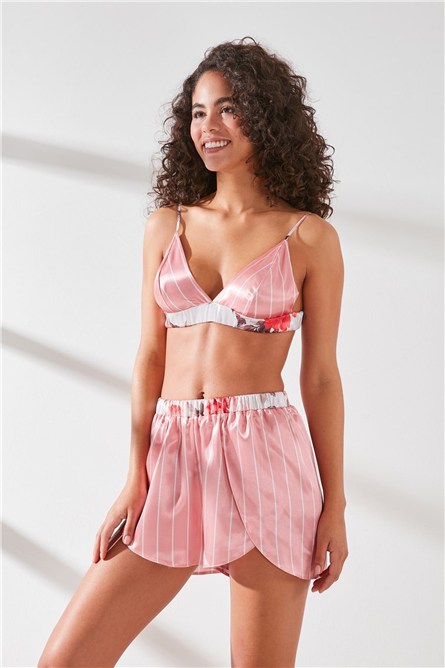 C&City Satin Bra Short Set 9065   #450507