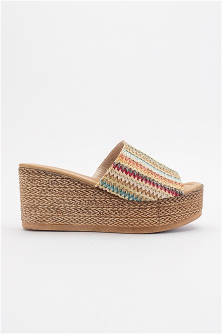 Women's Full Sole Slippers - Beige #382794
