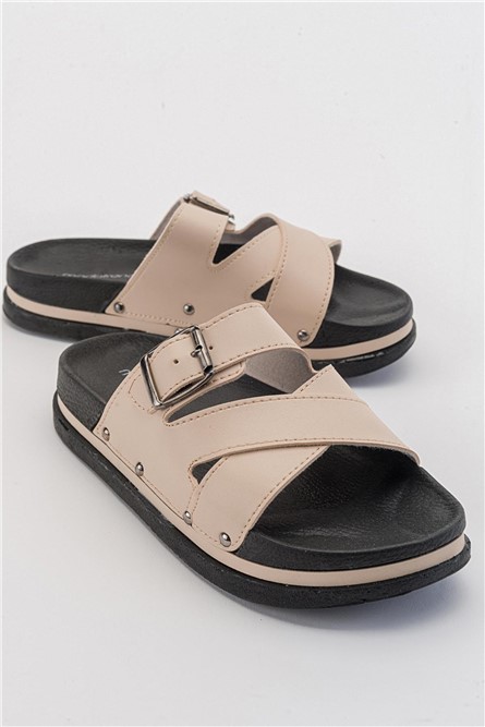 Women's Casual Slippers - Beige #381882