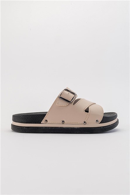 Women's Casual Slippers - Beige #381882