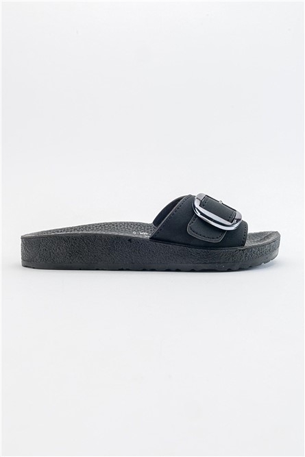 Women's Casual Slippers - Black #371238