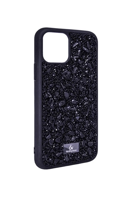 The Bling World Silicone Back for iPhone 11 Pro Black 734334