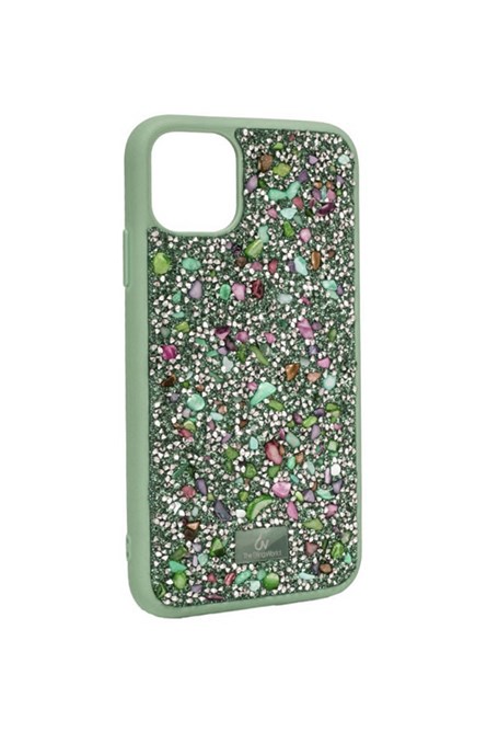 The Bling World силиконов гръб за iPhone 11 Pro Зелен 734338	