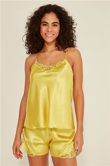 C&City Women Satin Short Nightgown 025  #450175