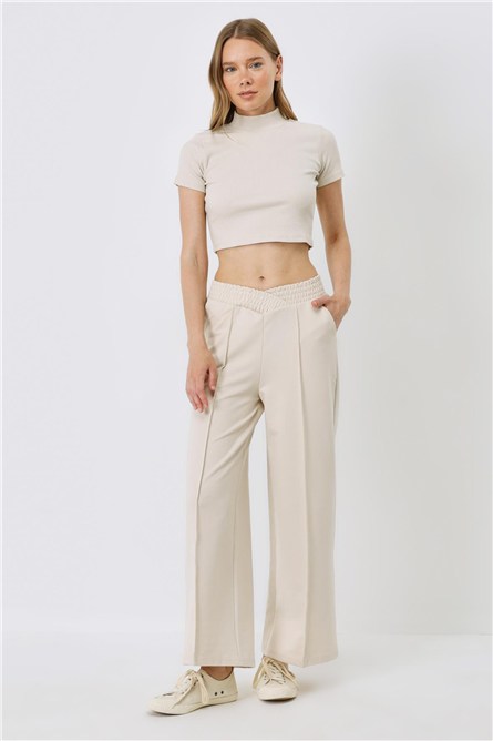 Women's Baggy Wide-Leg High Waist Sweatpants 747  #451573
