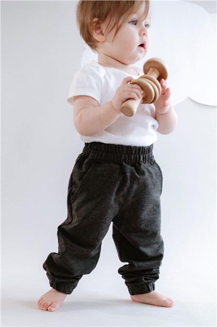 Girl Child Elastic Waist Sweatpants 760  #451217