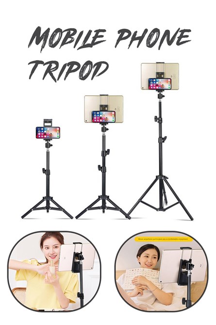 Mobile Phone Tripod - Black 20210835811 Mobile Phone Tripod - Black 20210835811