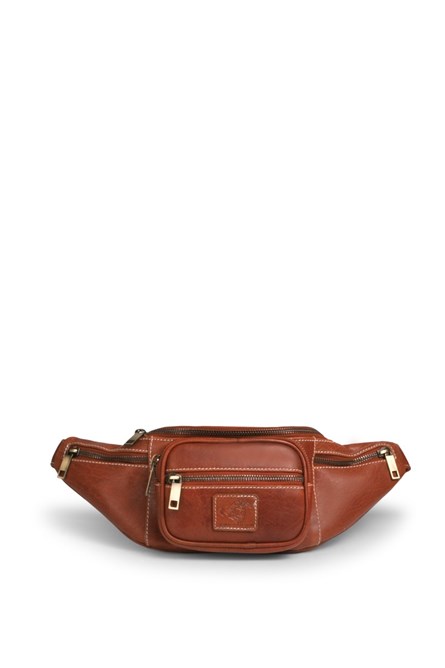Leather Bumbag - Light Brown #2021022