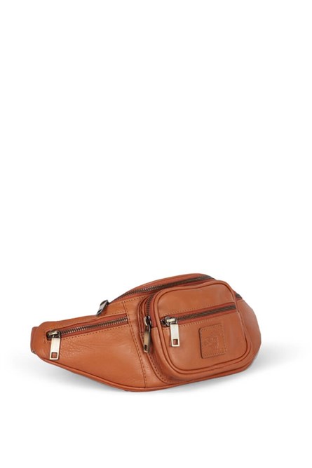 Leather Bumbag - Light Brown #2021017