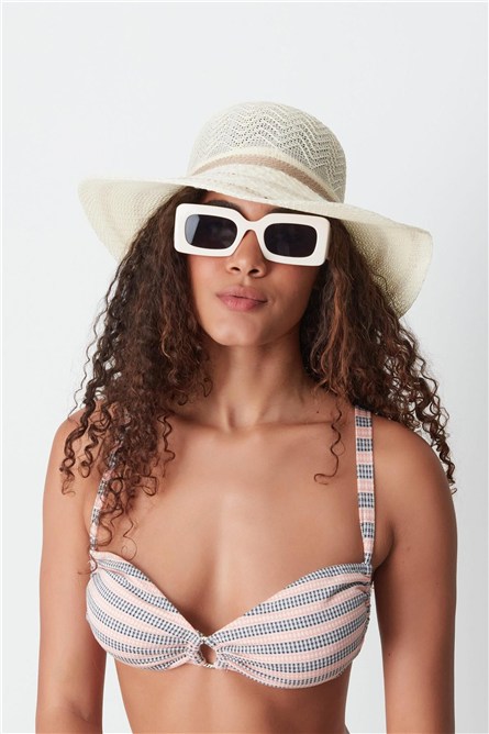 Mercerized Beach Hat T23740-15  #451444
