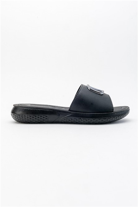 Women's Casual Slippers - Black #381670