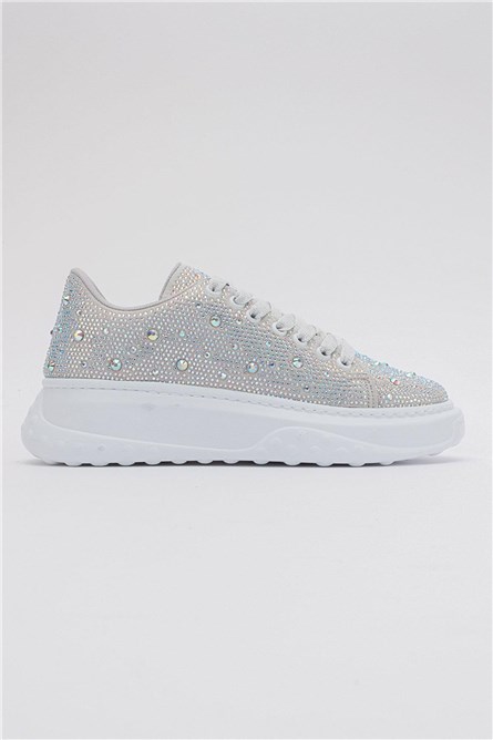 Women's Sports Shoes - Gray #385379