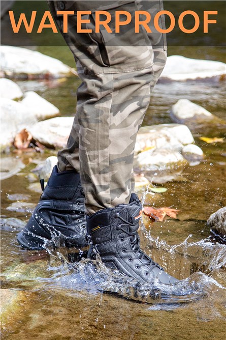 MARWELLS Men's Tactical boots - Black 20230918003
