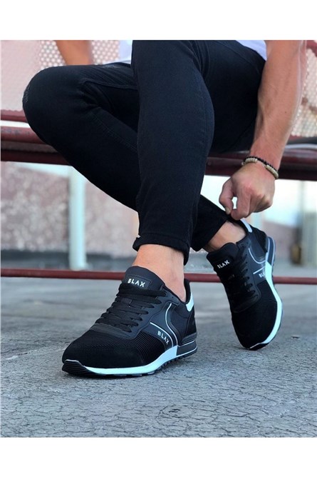 Men's sports shoes WG014 - Black # 317012