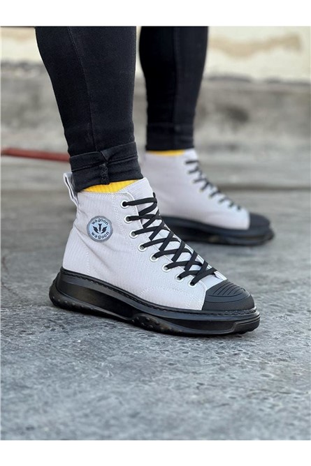 Wagoon Мъжки ежедневни обувки с връзки WG017 - Сиви #367862