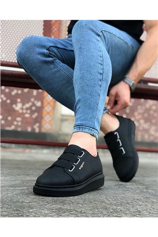 Men's casual shoes WG026 - Black # 317141