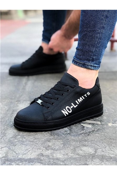 Men's casual shoes WG027 - Black # 317208 