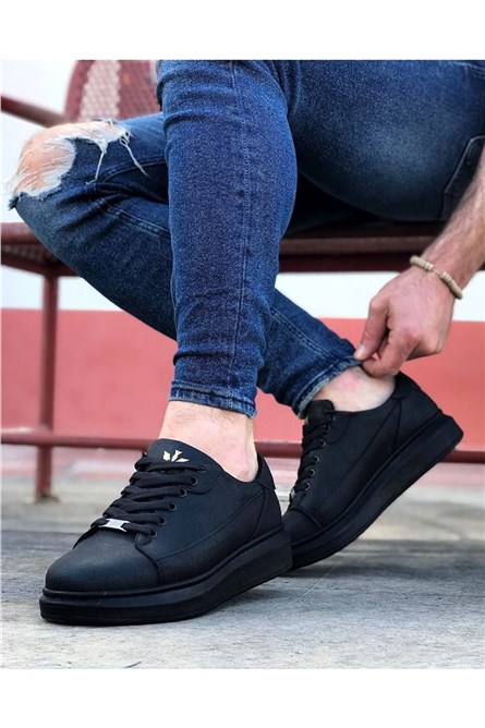 Men's casual shoes WG028 - Black # 317177 