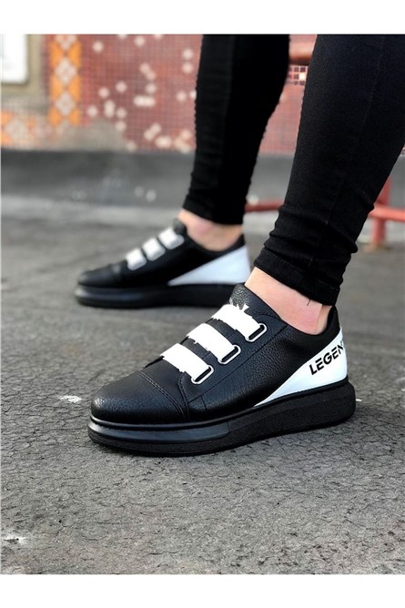 Men's Casual Shoes WG029 - Black #358467